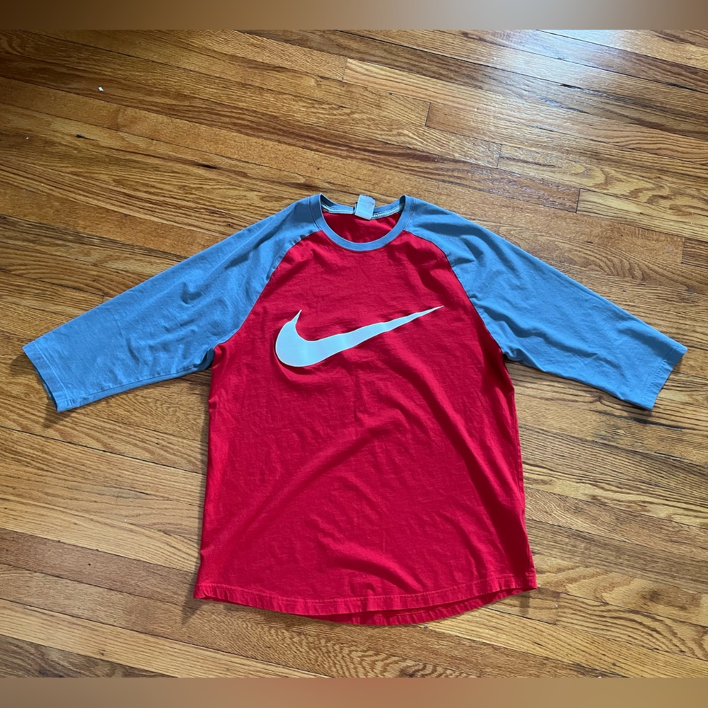 Nike Cotton T Shirt 3/4 Length Men’s XL